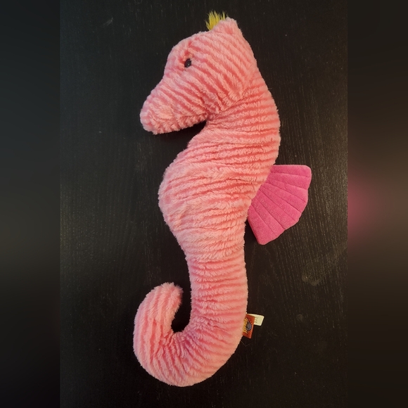 Adventure Planet Pink Seahorse Stuffed Animal - Picture 1 of 5
